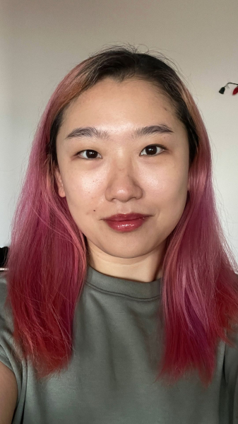 A selfie of Allure commerce editor Sarah Han after using the Dyson Supersonic Hair Dryer